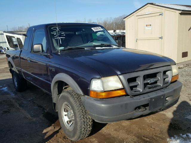 1FTZR15V6YTA20108 - 2000 FORD RANGER SUP BLUE photo 1