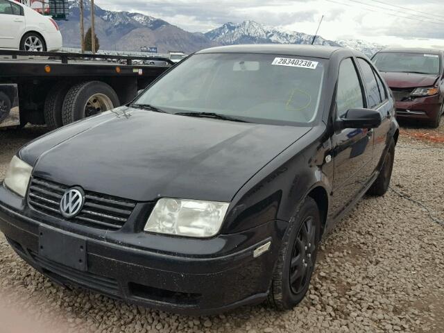 3VWRK69M92M017855 - 2002 VOLKSWAGEN JETTA GL BLACK photo 2