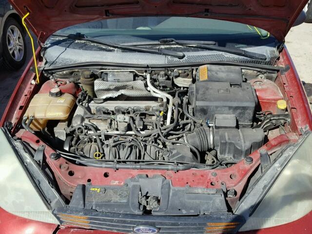 1FAHP34Z23W308657 - 2003 FORD FOCUS SE C RED photo 7