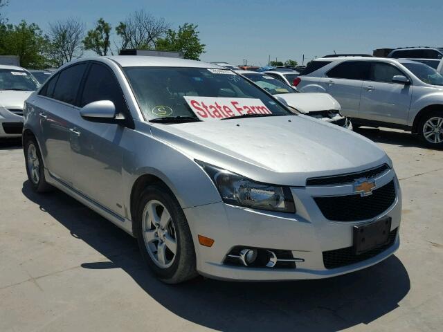 1G1PC5SB2E7469700 - 2014 CHEVROLET CRUZE LT SILVER photo 1