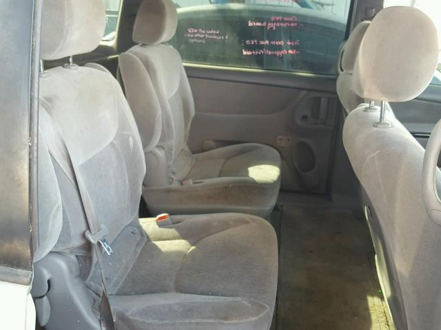 5TDZA23C25S361823 - 2005 TOYOTA SIENNA CE GRAY photo 6