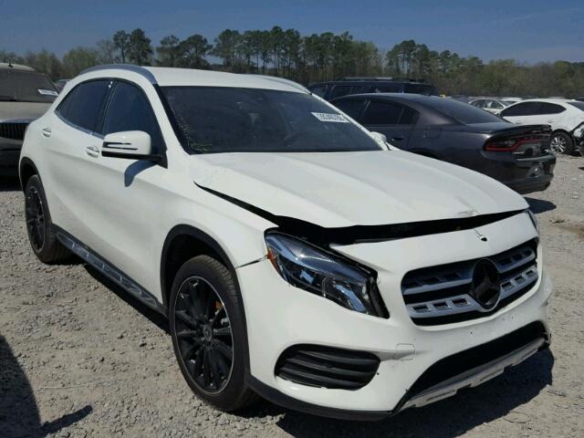 WDCTG4EB2JJ390535 - 2018 MERCEDES-BENZ GLA 250 WHITE photo 1