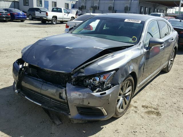 JTHBL5EF1G5139365 - 2016 LEXUS LS 460 GRAY photo 2