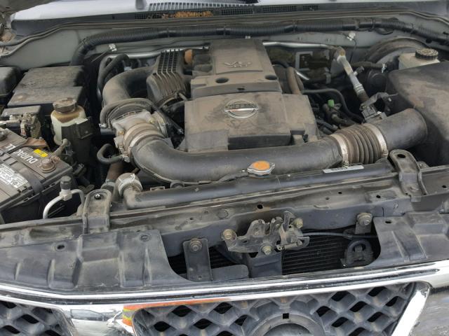 5N1AR18U66C611080 - 2006 NISSAN PATHFINDER SILVER photo 7