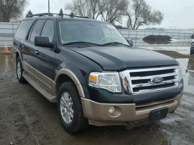 1FMJK1J50DEF19911 - 2013 FORD EXPEDITION GREEN photo 1