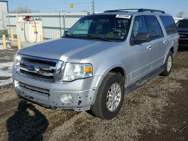 1FMJK1J51CEF13131 - 2012 FORD EXPEDITION SILVER photo 2