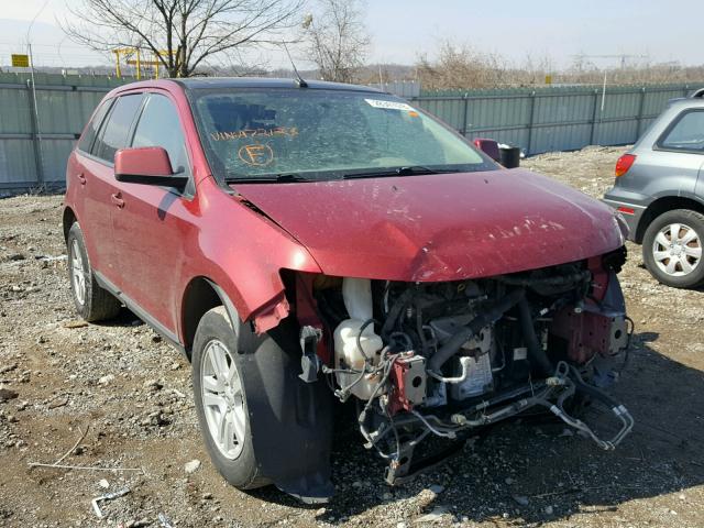 2FMDK39C27BA72123 - 2007 FORD EDGE SEL P RED photo 1