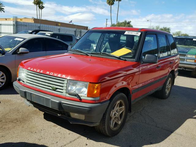 SALPV144XWA393777 - 1998 LAND ROVER RANGE ROVE RED photo 2