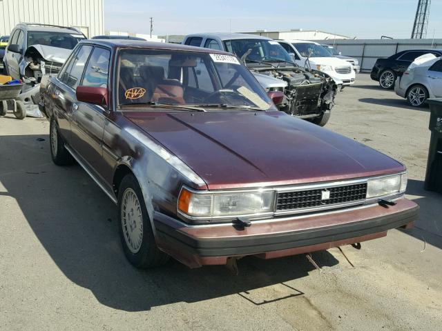 JT2MX73EXH0128408 - 1987 TOYOTA CRESSIDA L MAROON photo 1