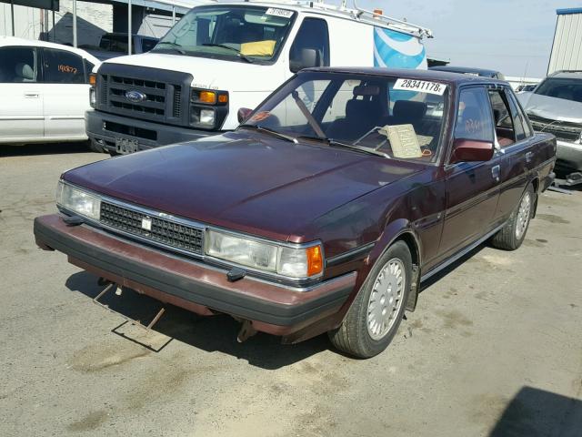 JT2MX73EXH0128408 - 1987 TOYOTA CRESSIDA L MAROON photo 2