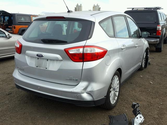 1FADP5AU2GL100711 - 2016 FORD C-MAX SE SILVER photo 4