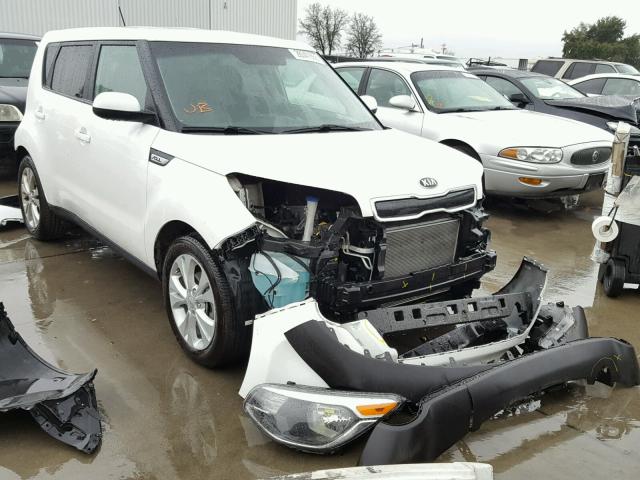 KNDJP3A57G7241065 - 2016 KIA SOUL + WHITE photo 1