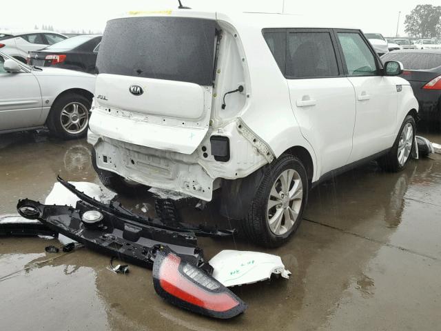 KNDJP3A57G7241065 - 2016 KIA SOUL + WHITE photo 4