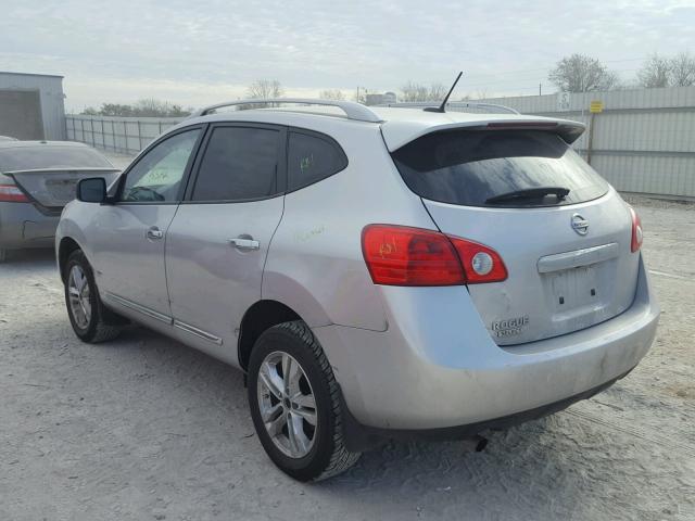 JN8AS5MT0FW665328 - 2015 NISSAN ROGUE SELE SILVER photo 3