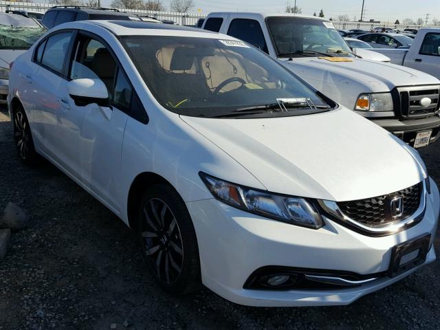 19XFB2F97FE252611 - 2015 HONDA CIVIC EXL 白色 照片 1