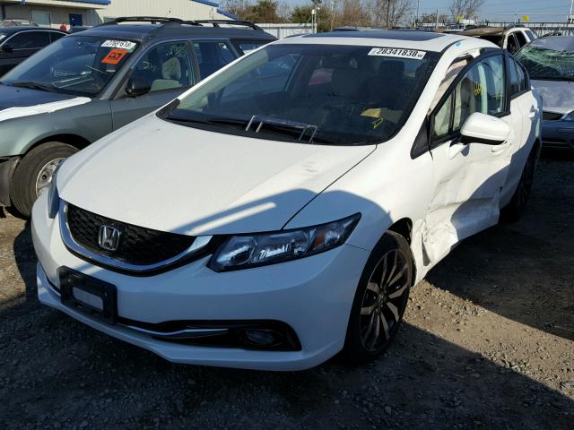 19XFB2F97FE252611 - 2015 HONDA CIVIC EXL 白色 照片 2