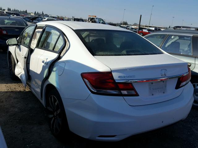 19XFB2F97FE252611 - 2015 HONDA CIVIC EXL 白色 照片 3