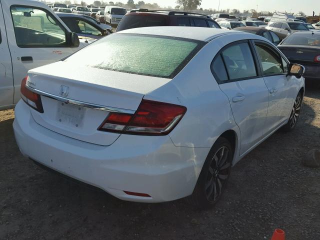 19XFB2F97FE252611 - 2015 HONDA CIVIC EXL 白色 照片 4