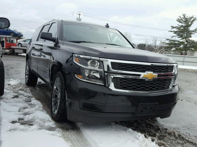 1GNSKHKC2JR117706 - 2018 CHEVROLET SUBURBAN K BLACK photo 1