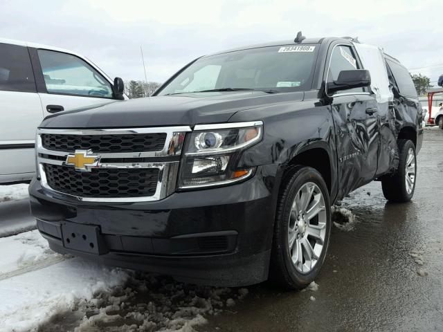 1GNSKHKC2JR117706 - 2018 CHEVROLET SUBURBAN K BLACK photo 2