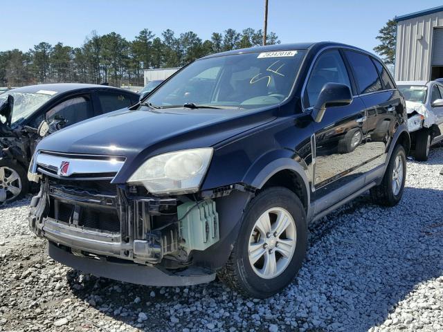 3GSCL33P68S608838 - 2008 SATURN VUE XE BLACK photo 2