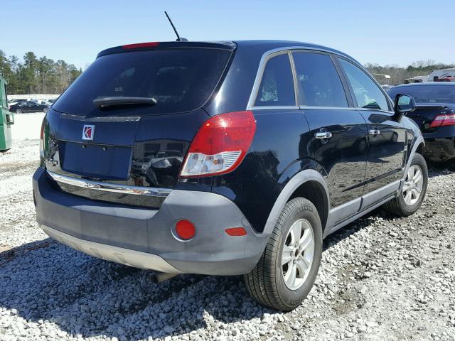 3GSCL33P68S608838 - 2008 SATURN VUE XE BLACK photo 4