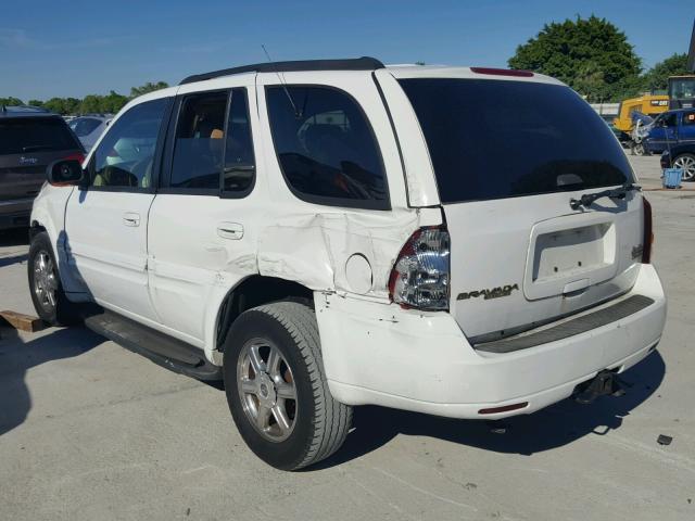 1GHDT13SX32287765 - 2003 OLDSMOBILE BRAVADA WHITE photo 3