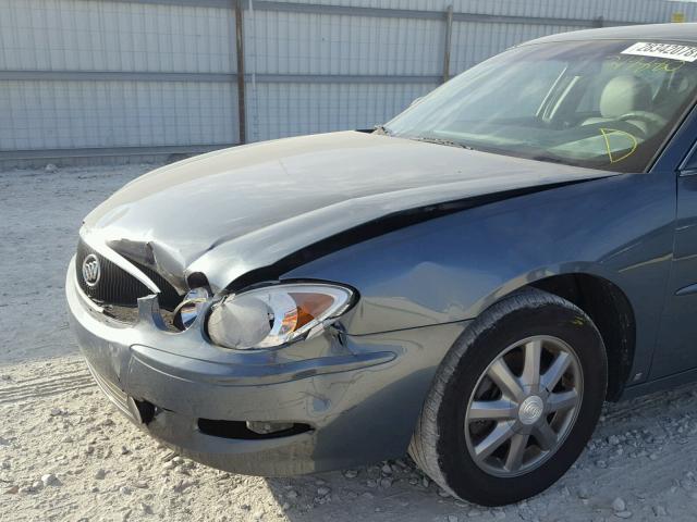 2G4WD552971219880 - 2007 BUICK LACROSSE C GRAY photo 9