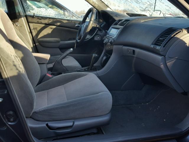 1HGCM56364A055182 - 2004 HONDA ACCORD LX GRAY photo 5