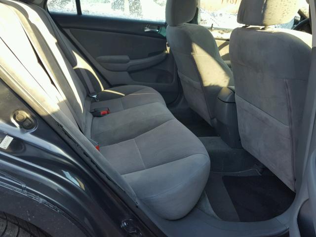 1HGCM56364A055182 - 2004 HONDA ACCORD LX GRAY photo 6