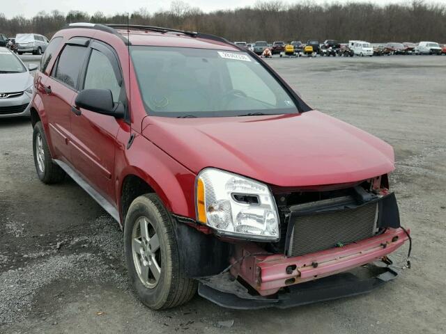 2CNDL23F056061296 - 2005 CHEVROLET EQUINOX LS MAROON photo 1