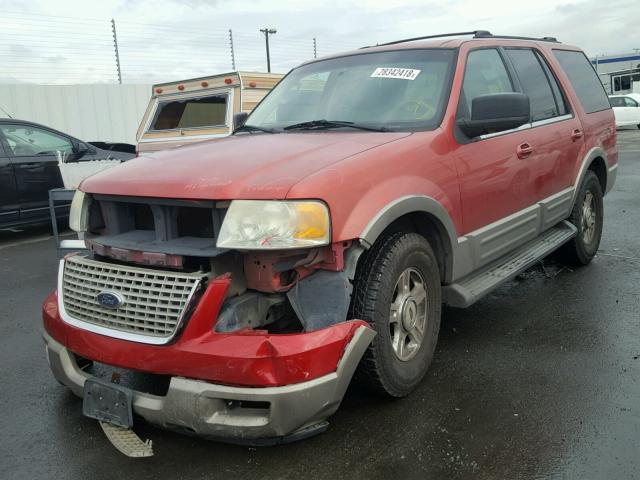 1FMRU15W73LA78577 - 2003 FORD EXPEDITION RED photo 2