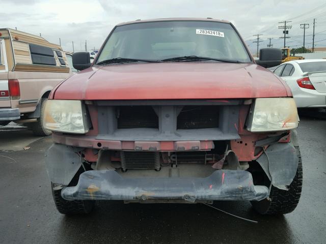 1FMRU15W73LA78577 - 2003 FORD EXPEDITION RED photo 9