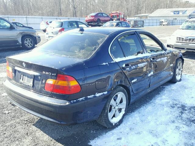 WBAEW53474PN32436 - 2004 BMW 330 XI BLUE photo 4