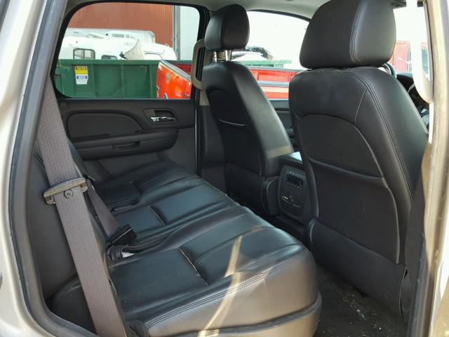 1GKFK13589R118330 - 2009 GMC YUKON HYBR GRAY photo 6