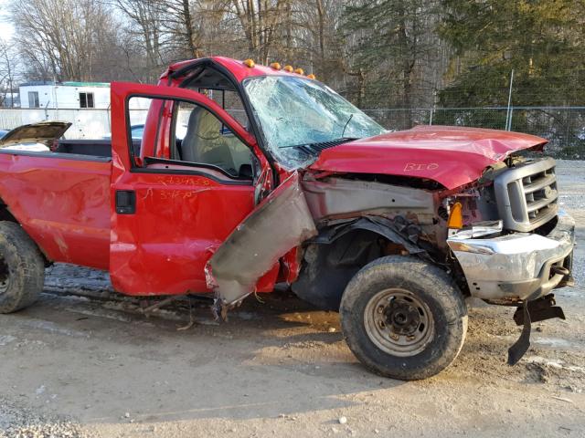 1FTNF21F42EB56177 - 2002 FORD F250 SUPER RED photo 9