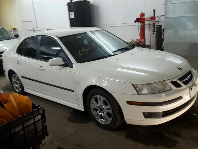 YS3FD49Y961011783 - 2006 SAAB 9-3 BASE WHITE photo 1