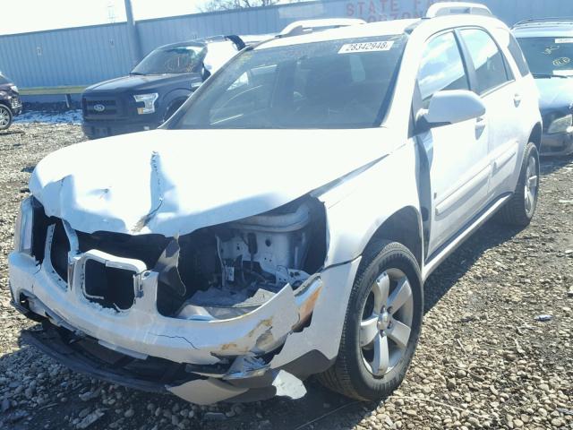 2CKDL63F976049462 - 2007 PONTIAC TORRENT WHITE photo 2