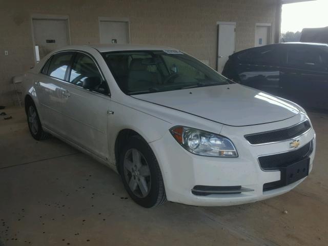 1G1ZG57B984224050 - 2008 CHEVROLET MALIBU LS თეთრი ფოტო 1