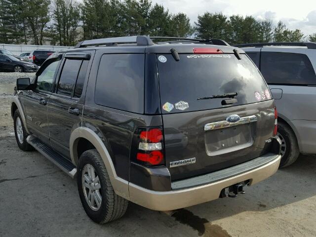 1FMEU74E36UA31233 - 2006 FORD EXPLORER E BROWN photo 3