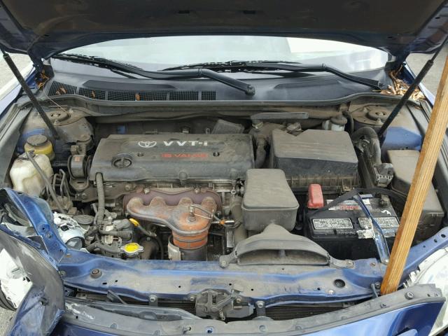 4T1BE46K27U159918 - 2007 TOYOTA CAMRY BLUE photo 7