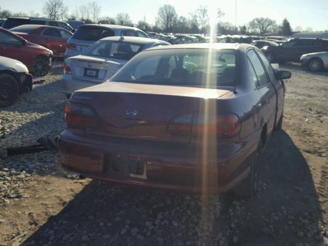 1G1ND52J92M607659 - 2002 CHEVROLET MALIBU MAROON photo 4