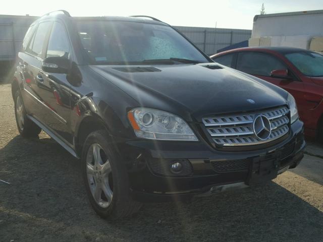 4JGBB22EX8A368971 - 2008 MERCEDES-BENZ ML 320 CDI BLACK photo 1