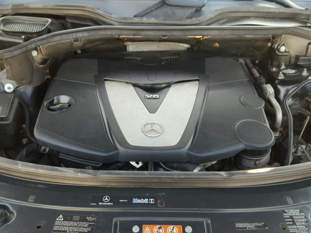 4JGBB22EX8A368971 - 2008 MERCEDES-BENZ ML 320 CDI BLACK photo 7