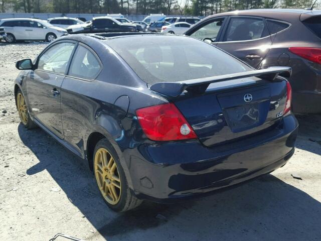 JTKDE177860082556 - 2006 TOYOTA SCION TC 蓝色 照片 3