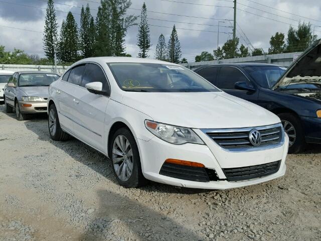 WVWMP7AN8BE725402 - 2011 VOLKSWAGEN CC SPORT WHITE photo 1