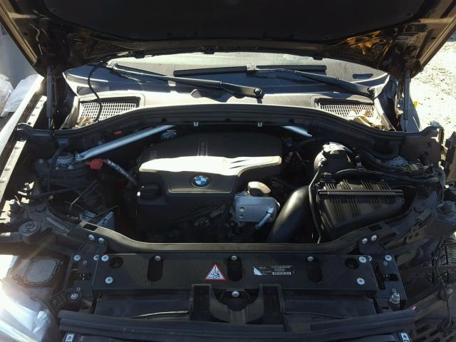 5UXWX9C51D0A29418 - 2013 BMW X3 XDRIVE2 შავი ფოტო 7