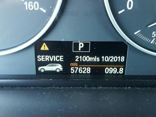 5UXWX9C51D0A29418 - 2013 BMW X3 XDRIVE2 შავი ფოტო 8