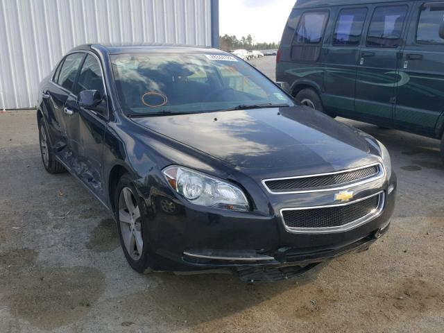 1G1ZC5EU9CF111745 - 2012 CHEVROLET MALIBU 1LT BLACK photo 1