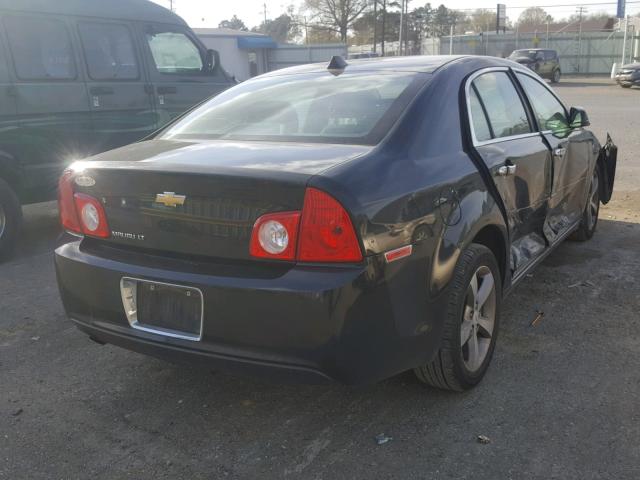 1G1ZC5EU9CF111745 - 2012 CHEVROLET MALIBU 1LT BLACK photo 4